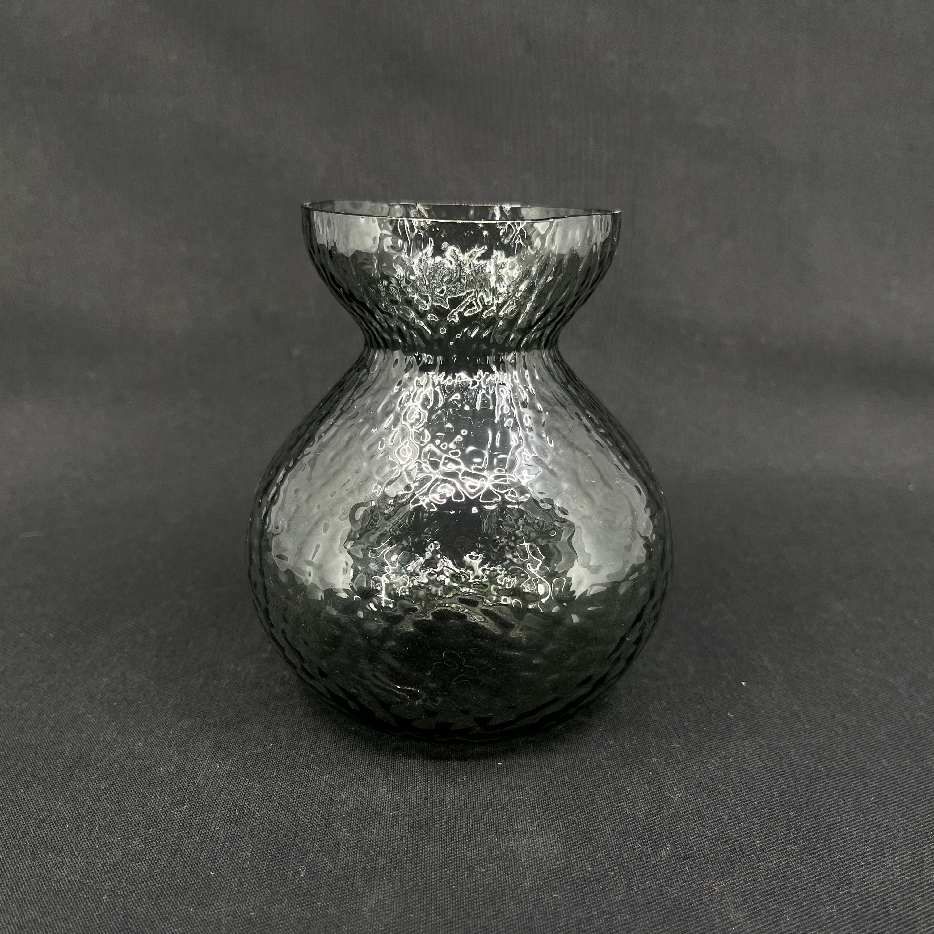 Smoke hyacinth glass from Fyens Glasværk