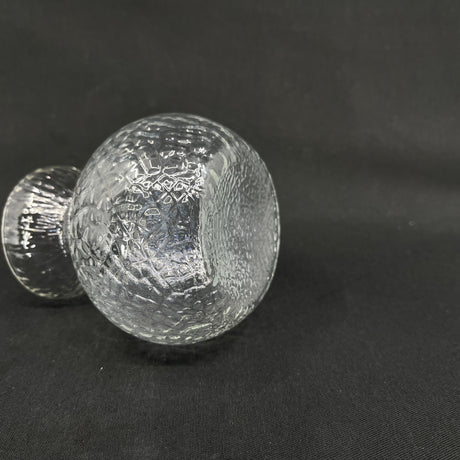 Clear hyacinth glass