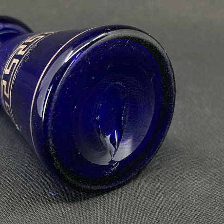 Rare tulip glass from Holmegaard with gold