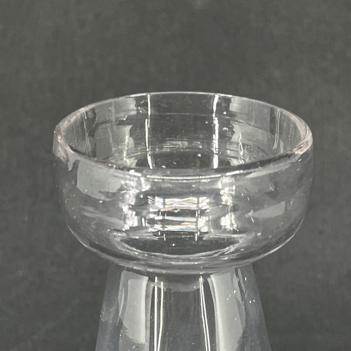 Clear tulip glass from Holmegaard