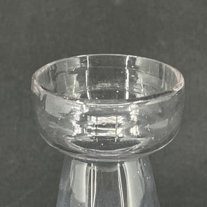 Clear tulip glass from Holmegaard