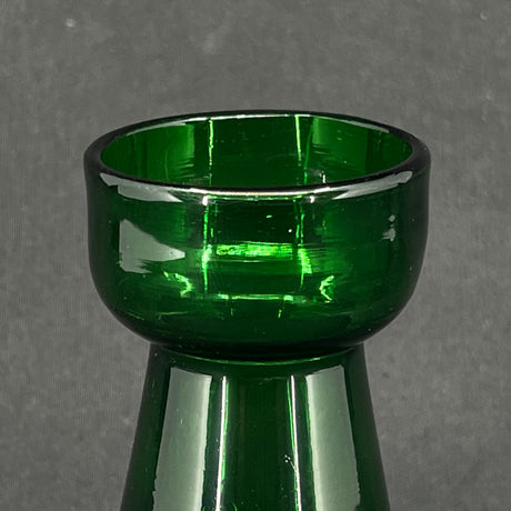 Green tulip glass from Holmegaard