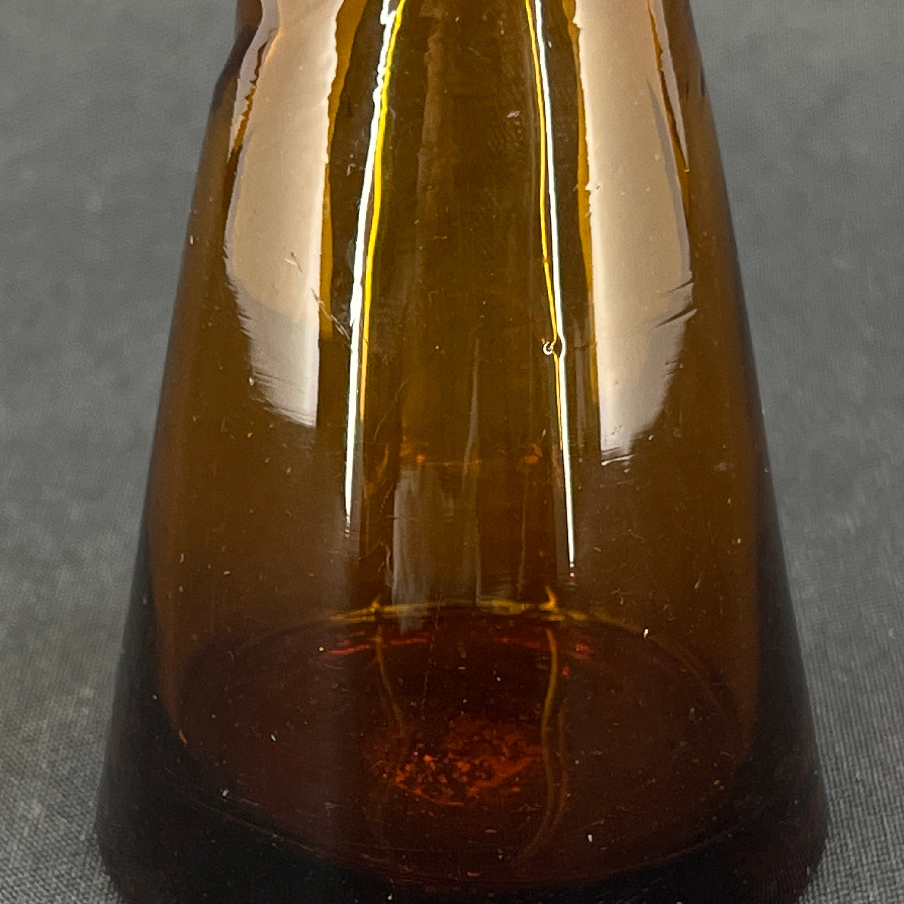 Amber tulip glass from Conradminde
