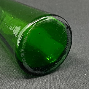 Green tulip glass from Holmegaard Glasværk
