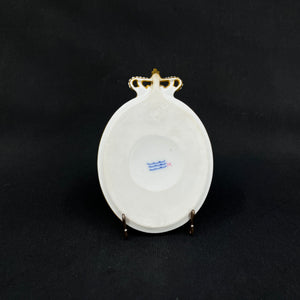 Royal Copenhagen silhouette platte - Georg 1. af Grækenland 1845-1913