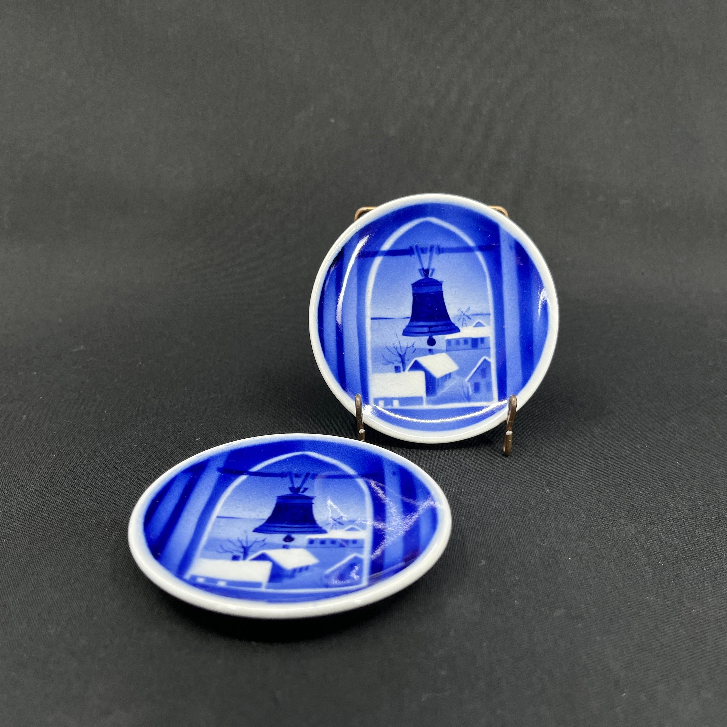 Et par sjældne Aluminia platter fra 1938