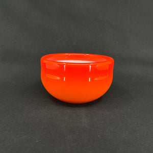 Rød Palet skål, 13 cm.