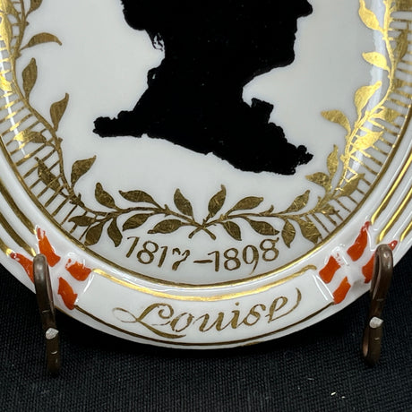 Royal Copenhagen silhouette platte - Dronning Louise 1817-1898