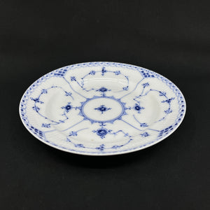 Musselmalet Halvblonde frokosttallerken, 22,5 cm, 2. sort.