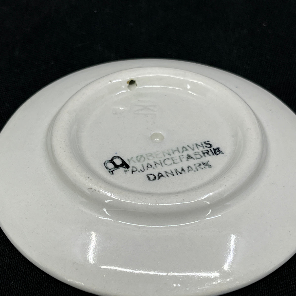 Small Christmas plates from Aluminia plates from the 1930s