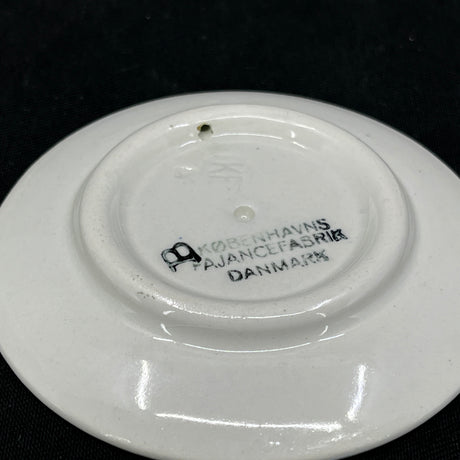 Små juleplatter fra Aluminia platter fra 1930'erne