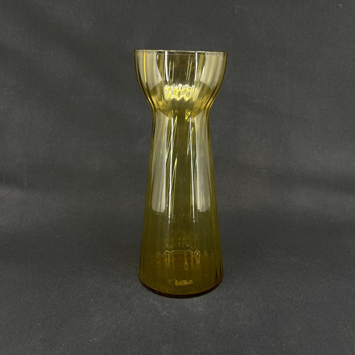 Citrin hyacintglas fra 1950'erne
