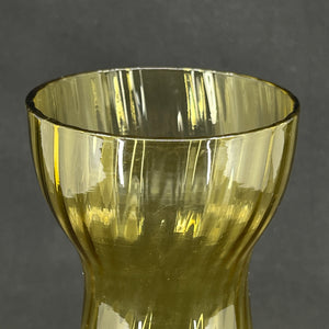 Citrin hyacintglas fra 1950'erne