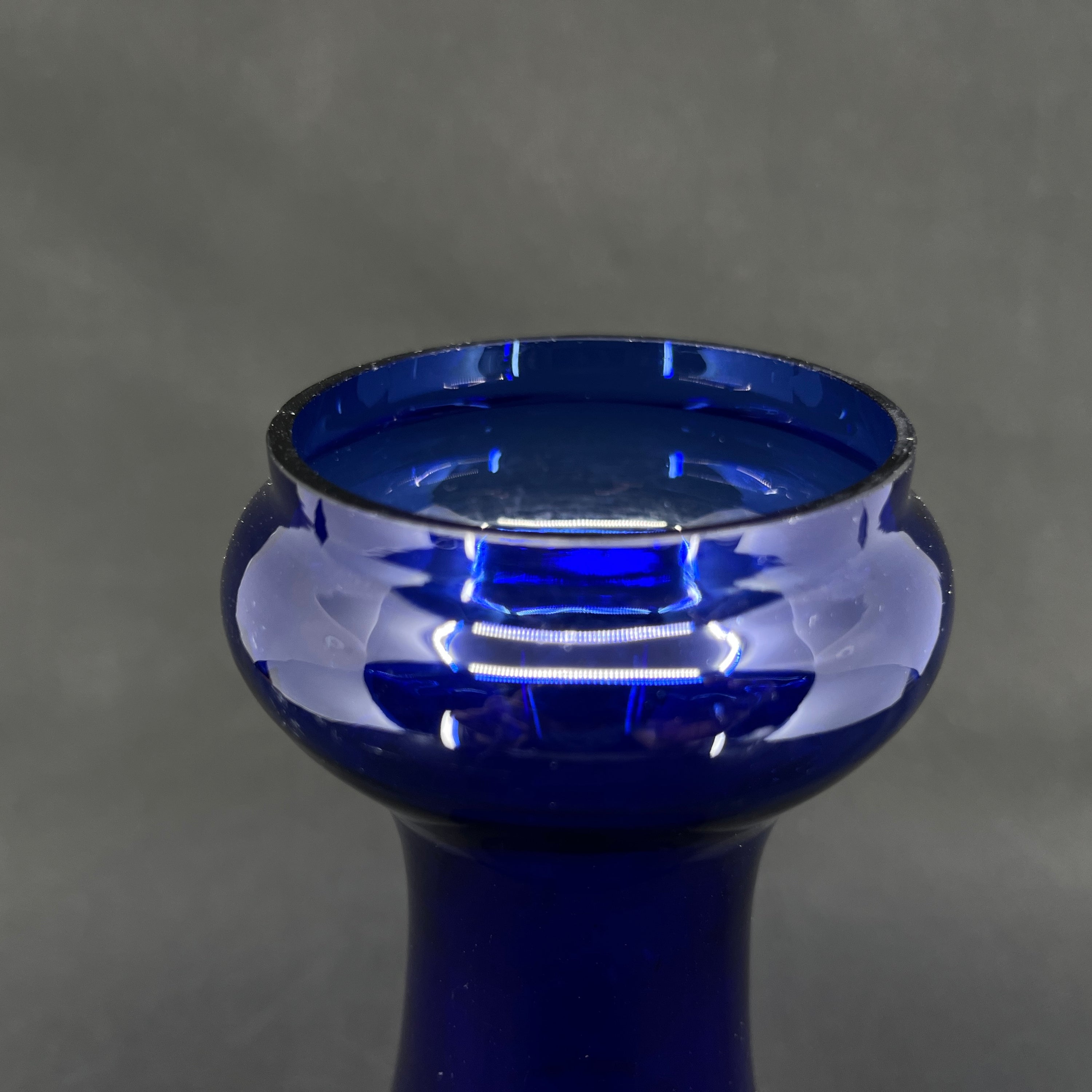Rare hyacinth glass from Kastrup Glasværk, 1886