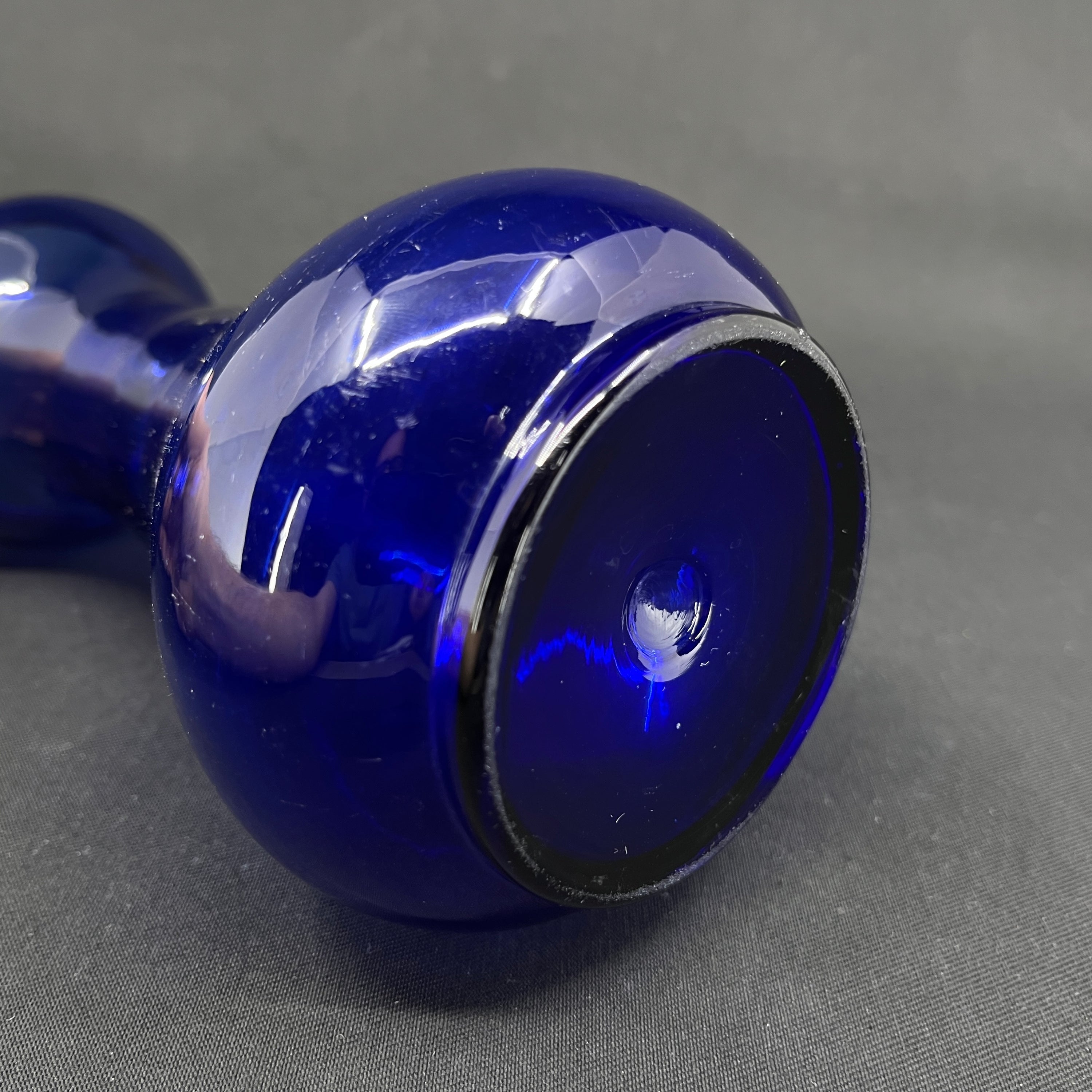 Rare hyacinth glass from Kastrup Glasværk, 1886