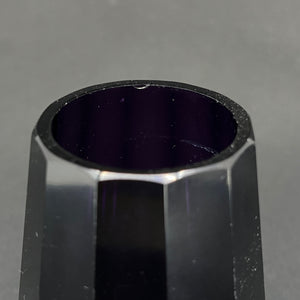 Manganese art deco vase, 12 cm.