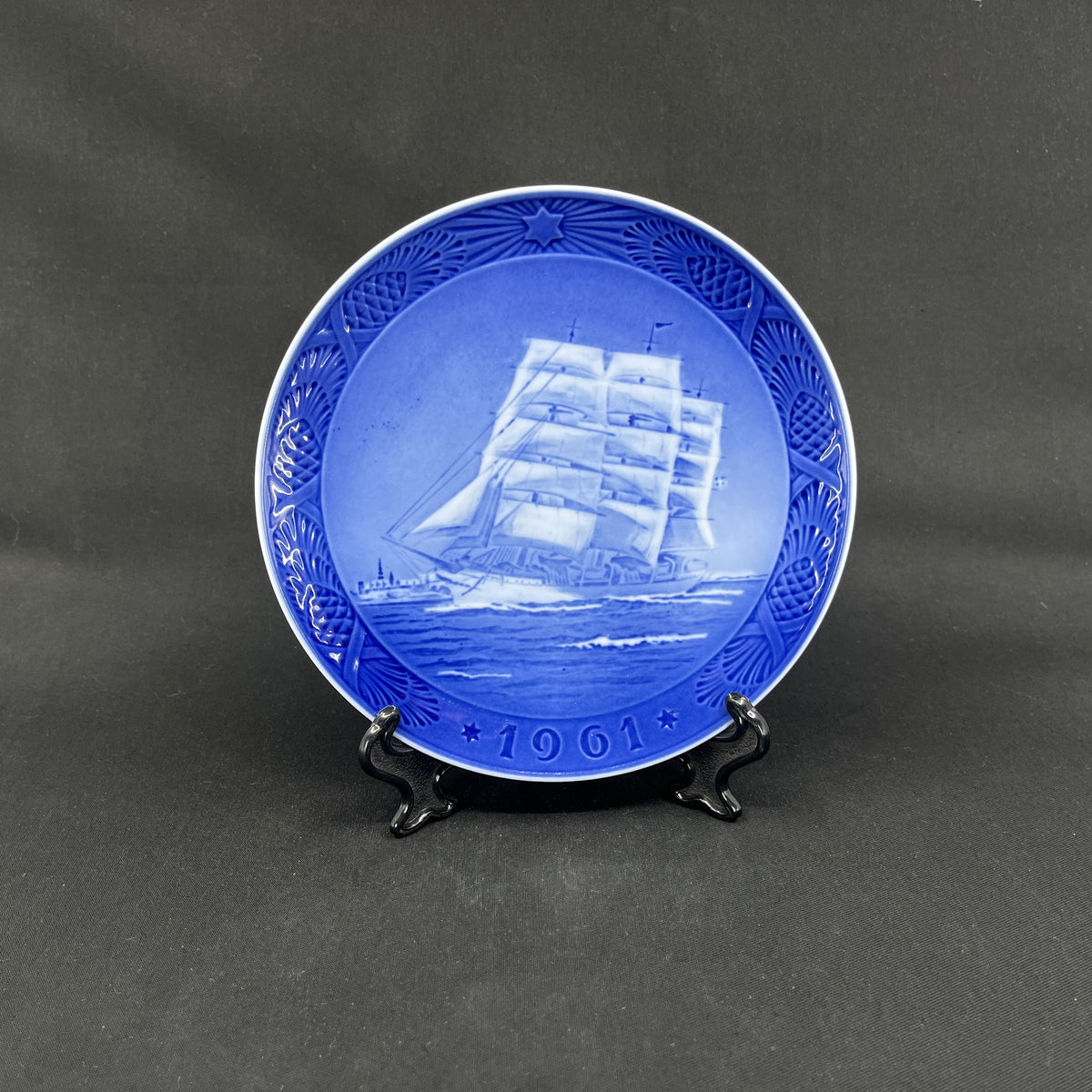 Royal Copenhagen juleplatte 1961 - 3. sortering