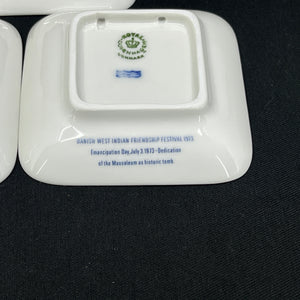 Samling platter fra Dansk Vestindisk Selskab