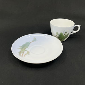 Art nouveau kaffekop fra Royal Copenhagen - mælkebøtte
