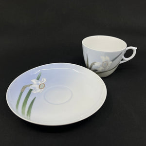 Art nouveau kaffekop fra Royal Copenhagen - Pinselilje