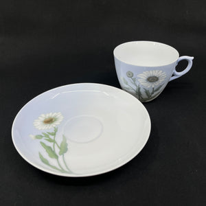Art nouveau kaffekop fra Royal Copenhagen - Marguerit