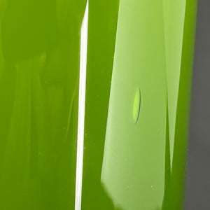 Grøn Regnbue vase fra Holmegaard, 23 cm.
