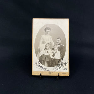 Original photograph of Christian the 10th with family