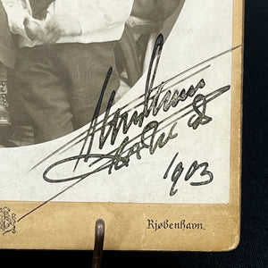 Original photograph of Christian the 10th with family