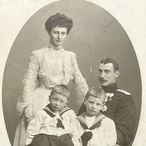 Original photograph of Christian the 10th with family