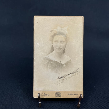 2 Originale fotografier af Prinsesse Dagmar 1890-1961