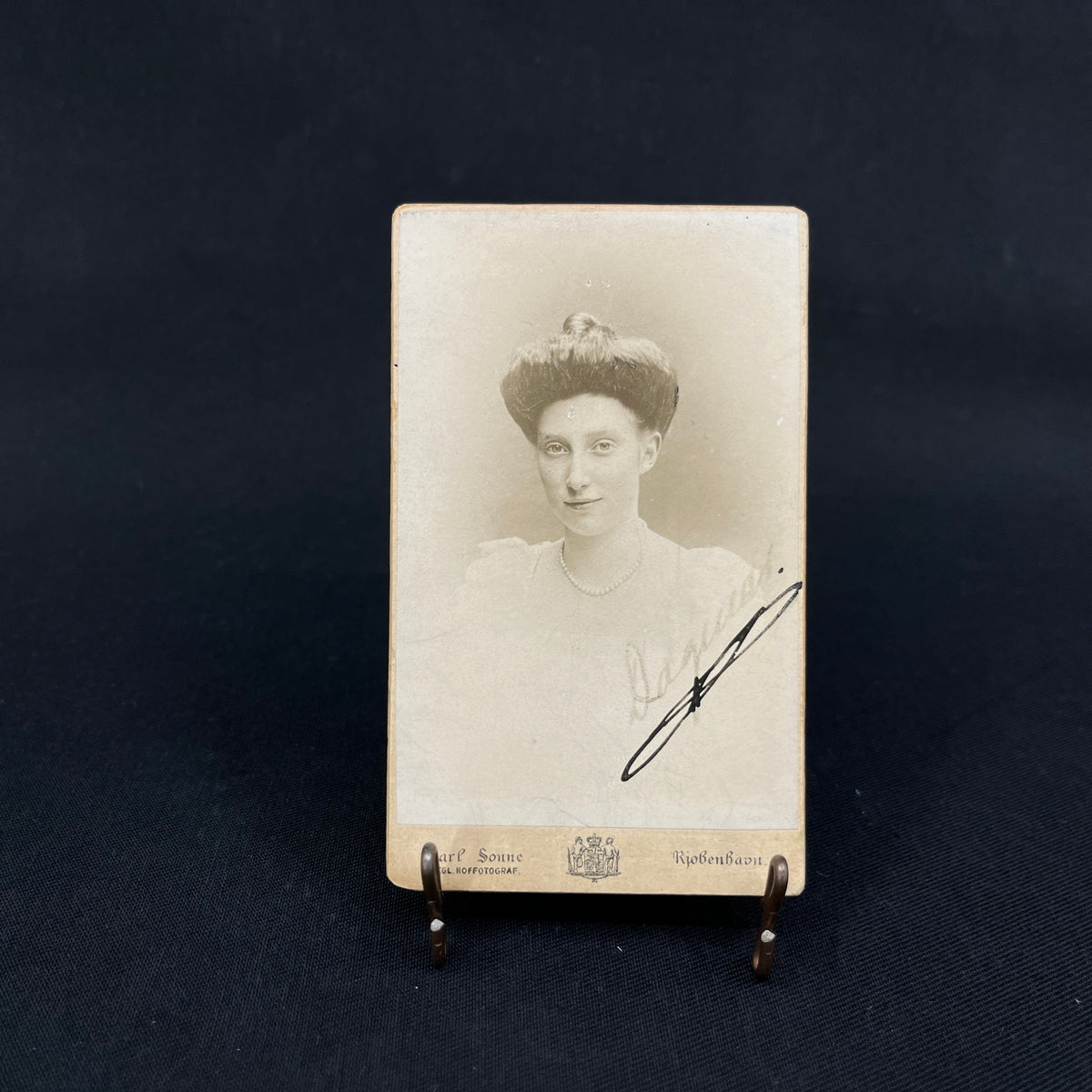 2 Originale fotografier af Prinsesse Dagmar 1890-1961