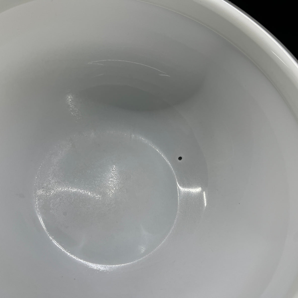 Hvid Palet skål, 17 cm.