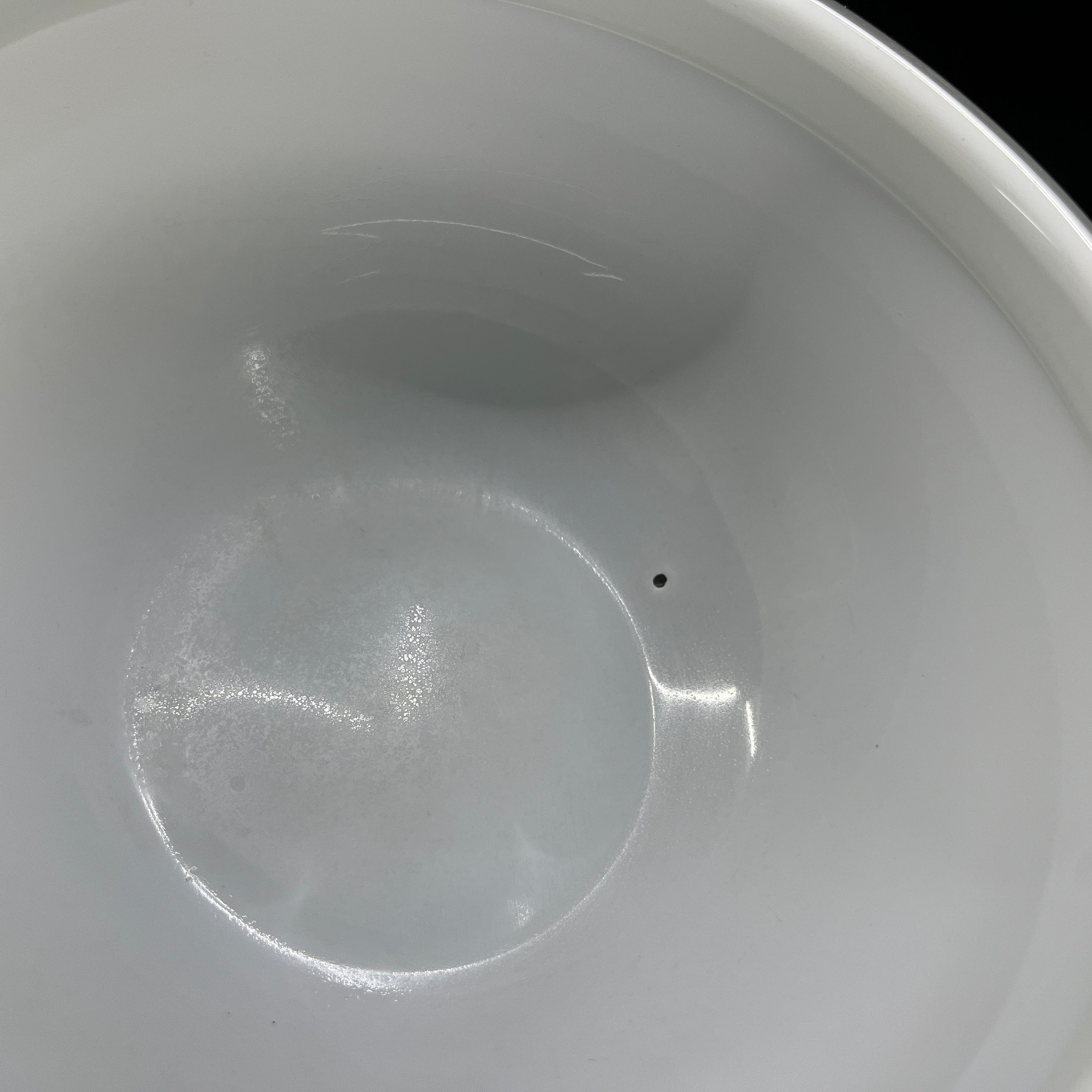 Hvid Palet skål, 17 cm.