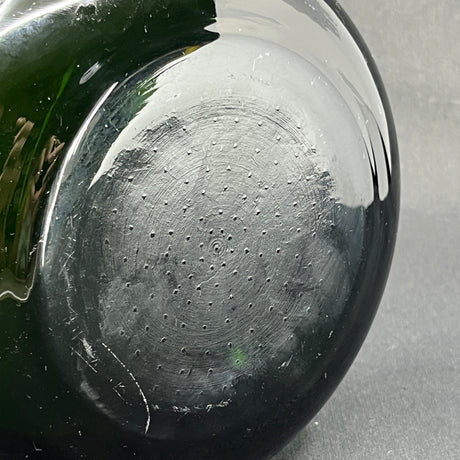 Transparent green Palet herring bowl, 15 cm.