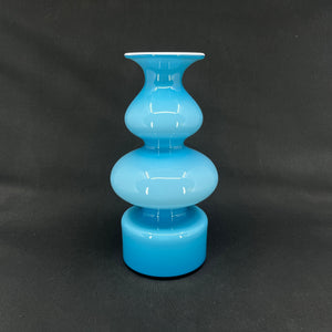 Blue Carnaby vase, 22.5 cm.