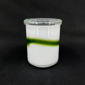 Rare white with green Palette marmalade jar