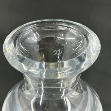 Rare whiskey dispenser from Val Saint Lambert with Masonic symbols