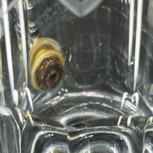 Sjælden whisky dispenser fra Val Saint Lambert med frimurer-symboler