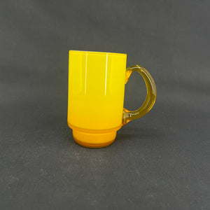 Yellow Palette mug, 10.5 cm.