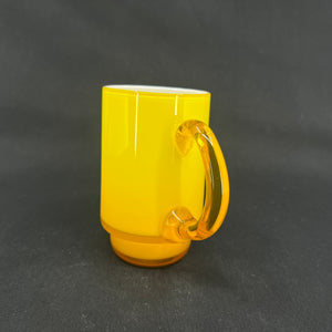 Yellow Palette mug, 10.5 cm.