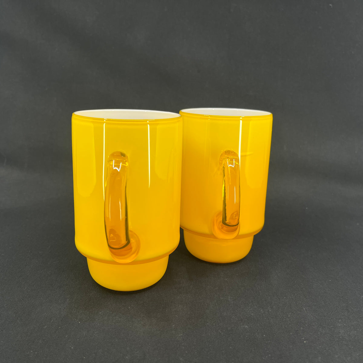Yellow Palette mug, 13 cm.