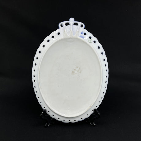 Royal Copenhagen mindeplatte fra 1898