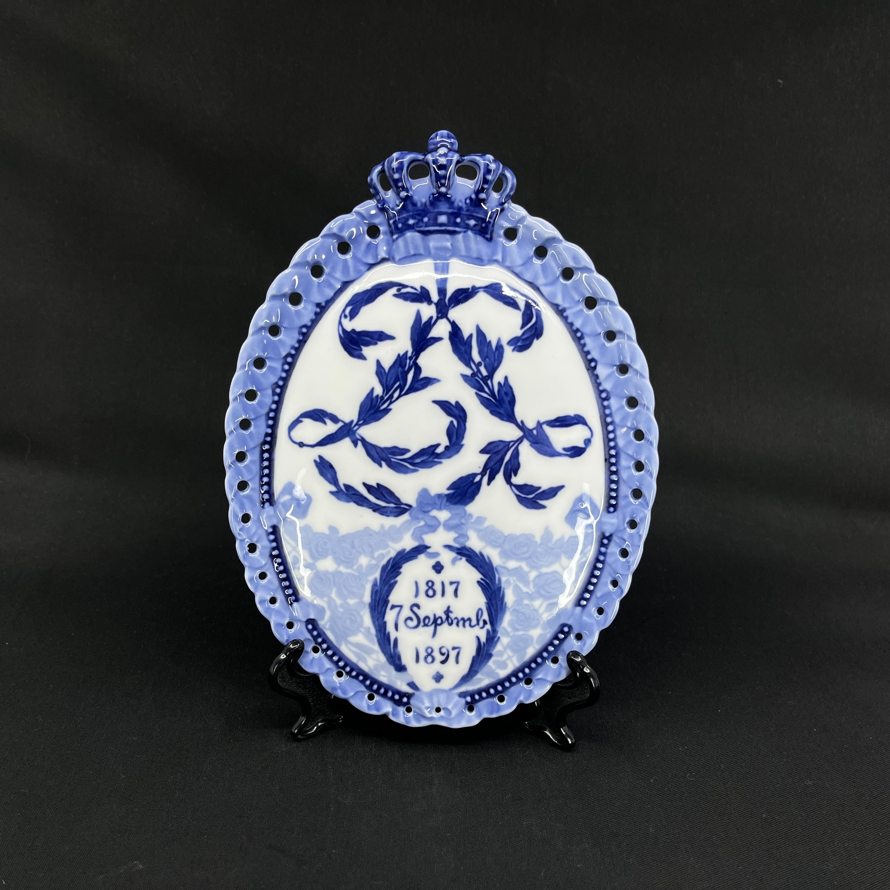 Royal Copenhagen commemorative plate from 1897