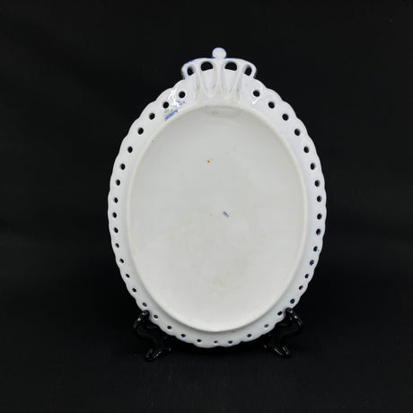 Royal Copenhagen commemorative plate from 1897 with gold