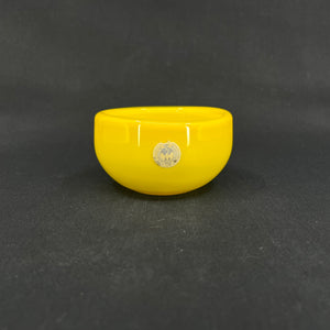 Yellow Palet bowl, 9 cm.