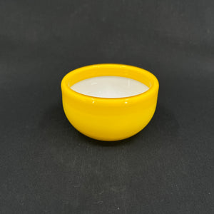Yellow Palet bowl, 9 cm.