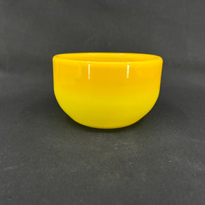 Gul Palet skål, 13 cm.