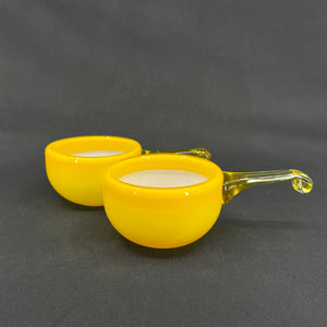 Yellow Palette herring bowl, 9 cm.