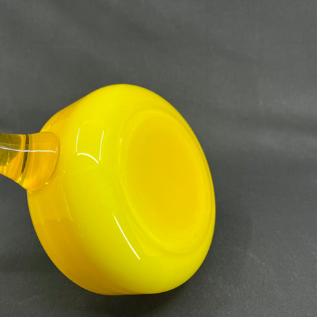 Gul Palet sildeskål, 15 cm.