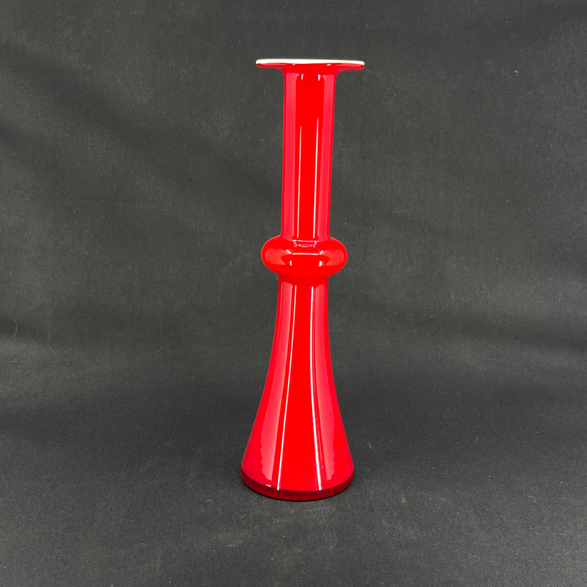 Rød Carnaby vase, 26 cm.